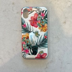 Loopy case Hawaiian Floral for iphone X